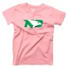 Wes And Willy Girls' North Dakota Fighting Hawks Basic Logo T-Shirt