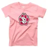 Wes And Willy Girls' South Dakota Coyotes Basic Logo T-Shirt