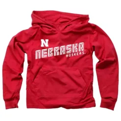 Wes And Willy Toddler Nebraska Cornhuskers Mario Hoodie
