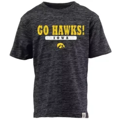 Wes And Willy Kids' Iowa Hawkeyes Go Hawks T-Shirt