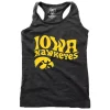 Wes And Willy Girls' Iowa Hawkeyes Hippie Tank Top