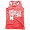 Wes And Willy Girls' Nebraska Cornhuskers Hippie Tank Top