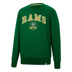 Colosseum Colorado State Rams Effort Crewneck Sweatshirt