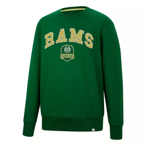 Colosseum Colorado State Rams Effort Crewneck Sweatshirt 1 Colosseum Colorado State Rams Effort Crewneck Sweatshirt