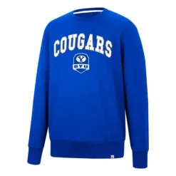 Colosseum BYU Cougars Effort Crewneck Sweatshirt