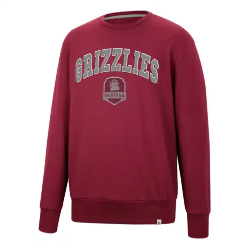 Colosseum Montana Grizzlies Effort Crewneck Sweatshirt 1 Colosseum Montana Grizzlies Effort Crewneck Sweatshirt