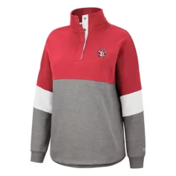 Colosseum Women's South Dakota Coyotes Magazine 1/4 Zip Top