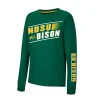 Colosseum Kids' North Dakota State Bison Fiduciary Long Sleeve Shirt