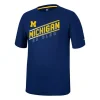 Colosseum Michigan Wolverines McFiddish T-Shirt