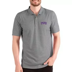 Antigua TCU Horned Frogs Esteem Polo