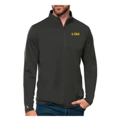 Antigua LSU Tigers Tribute 1/4 Zip Top