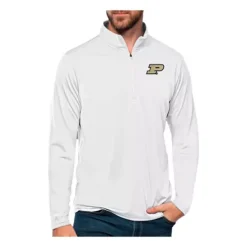 Antigua Purdue Boilermakers Tribute 1/4 Zip Top