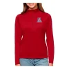 Antigua Women's Arizona Wildcats Tribute 1/4 Zip Top