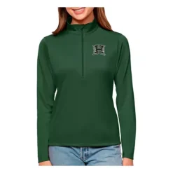 Antigua Women's Hawaii Rainbow Warriors Tribute 1/4 Zip Top