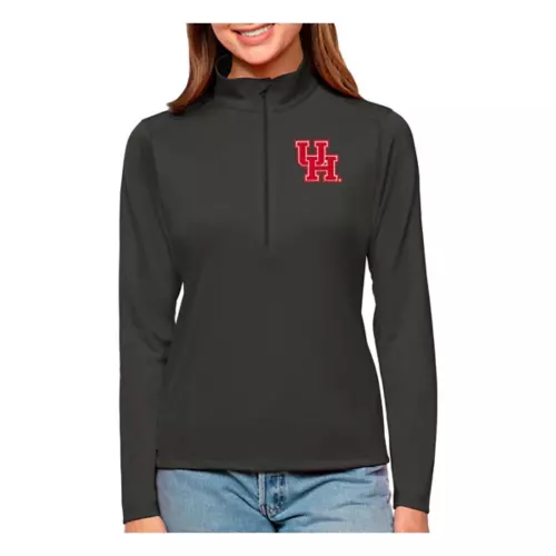 Antigua Women's Houston Cougars Tribute 1/4 Zip Top 1 Antigua Women's Houston Cougars Tribute 1/4 Zip Top