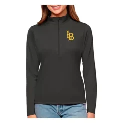 Antigua Women's Long Beach State 49ers Tribute 1/4 Zip Top