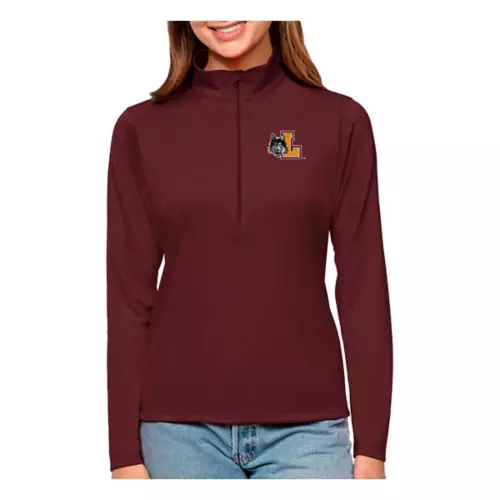 Antigua Women's Loyola Ramblers Tribute 1/4 Zip Top 1 Antigua Women's Loyola Ramblers Tribute 1/4 Zip Top