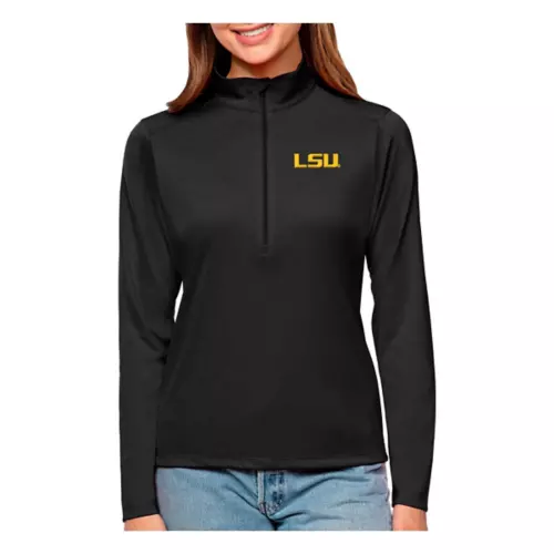 Antigua Women's LSU Tigers Tribute 1/4 Zip Top 1 Antigua Women's LSU Tigers Tribute 1/4 Zip Top