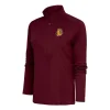 Antigua Women's Minnesota Duluth Bulldogs Tribute 1/4 Zip Top