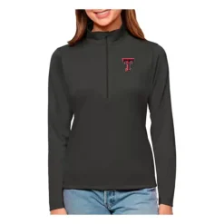 Antigua Women's Texas Tech Red Raiders Tribute 1/4 Zip Top