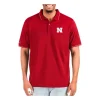 Antigua Nebraska Cornhuskers Affluent Big & Tall Polo