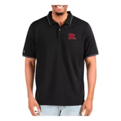 Antigua Rutgers Scarlet Knights Affluent Big & Tall Polo