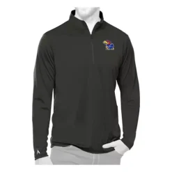 Antigua Kansas Jayhawks Tribute Rated 1/4 Zip Top