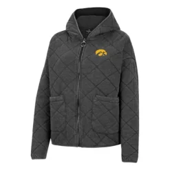 Colosseum Women's Iowa Hawkeyes Jamie Quilt Jacket