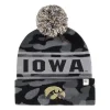 Colosseum Iowa Hawkeyes Operation Hat Trick Alpine Beanie