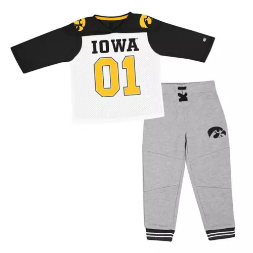 Colosseum Toddler Iowa Hawkeyes Jingting Jersey & Pant Set 1 Colosseum Toddler Iowa Hawkeyes Jingting Jersey & Pant Set