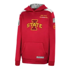 Colosseum Kids' Iowa State Cyclones 2022 Operation Hat Trick Freestyle Hoodie