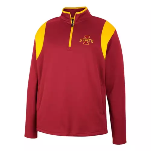 Colosseum Iowa State Cyclones Bubby 1/4 Zip Top 1 Colosseum Iowa State Cyclones Bubby 1/4 Zip Top