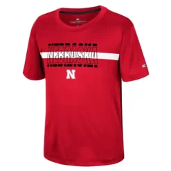 Colosseum Kids' Nebraska Cornhuskers Duke T-Shirt