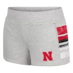 Colosseum Women's Nebraska Cornhuskers Baby Talk Shorts