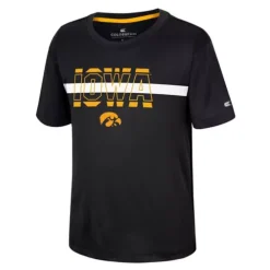 Colosseum Kids' Iowa Hawkeyes Duke T-Shirt