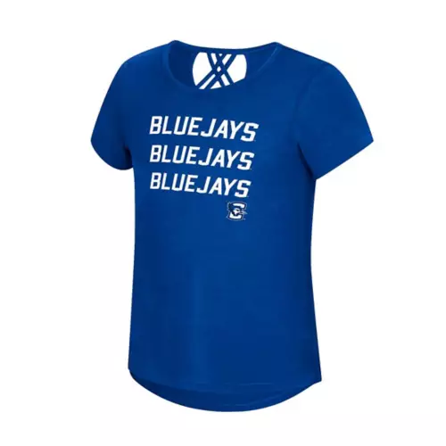 Colosseum Girls' Creighton Bluejays Katie Strappy T-Shirt 1 Colosseum Girls' Creighton Bluejays Katie Strappy T-Shirt