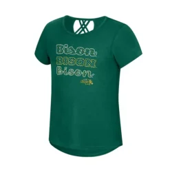 Colosseum Girls' North Dakota State Bison Katie Strappy T-Shirt