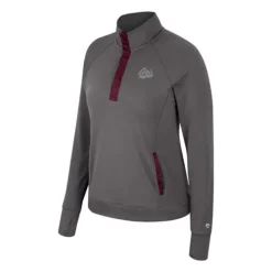 Colosseum Women's Montana Grizzlies Pull Switch 1/4 Zip Top