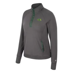 Colosseum Women's North Dakota State Bison Pull Switch 1/4 Zip Top