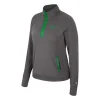 Colosseum Women's North Dakota Fighting Hawks Pull Switch 1/4 Zip Top