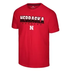 Colosseum Nebraska Cornhuskers Crane T-Shirt