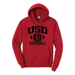 Range South Dakota Coyotes Football Arch Hoodie