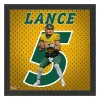 Highland Mint North Dakota State Bison Trey Lance Photo Jersey