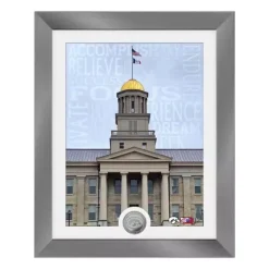 Highland Mint Iowa Hawkeyes Deco Campus Art Photo