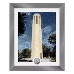 Highland Mint Nebraska Cornhuskers Deco Campus Art Photo
