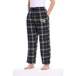 Concepts Sport Georgia Tech Yellow Jackets Flannel Pants