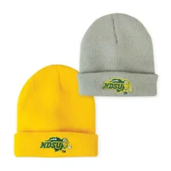 Authentic-Brand Authentic Brand Kids' North Dakota State Bison Addison Beanie 2 Pack