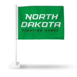 Rico Industries Rico North Dakota Fighting Hawks Car Flag