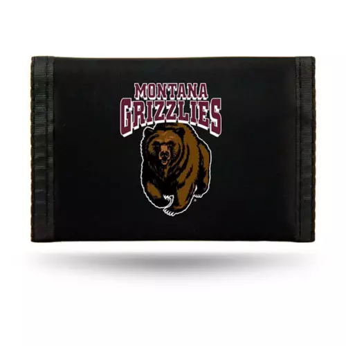 Rico Industries Rico Montana Grizzlies Trifold Nylon Wallet 1 Rico Industries Rico Montana Grizzlies Trifold Nylon Wallet