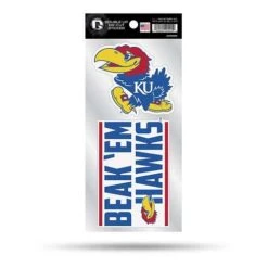 Rico Industries Rico Kansas Jayhawks Double Up Decals